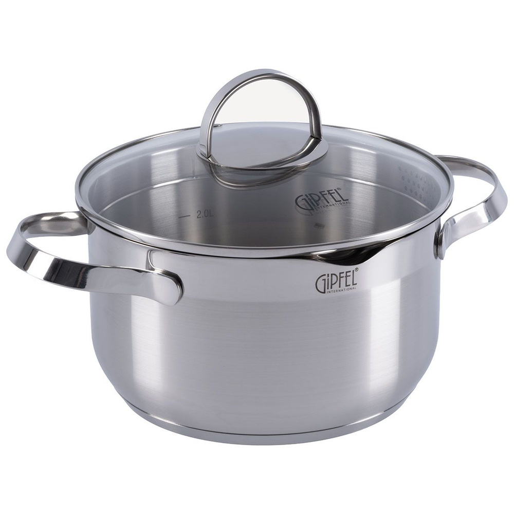 Кастрюля из нержавеющей стали Gipfel Benita 2271 20 см/3,2 л #1