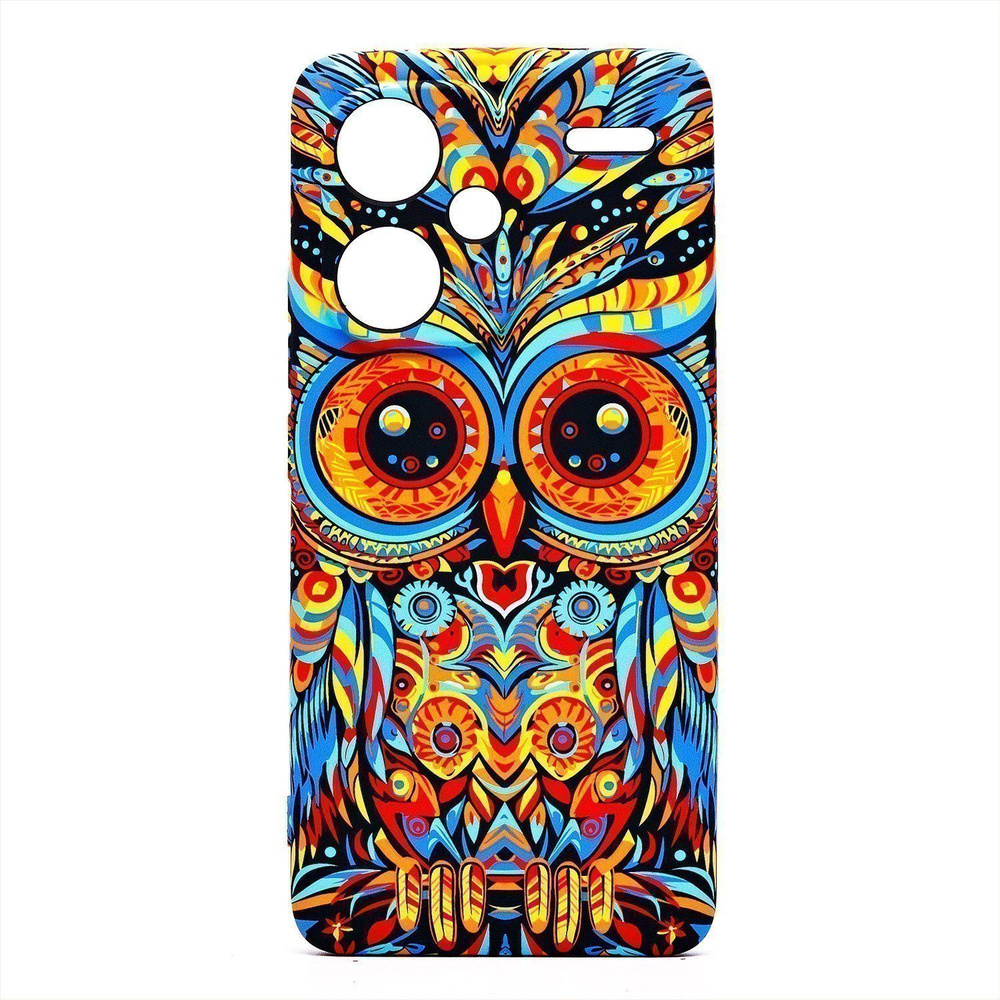 Чехол для Xiaomi Redmi Note 13 Pro+ (23090RA98G) Luxo силиконовый (рис.117) #1