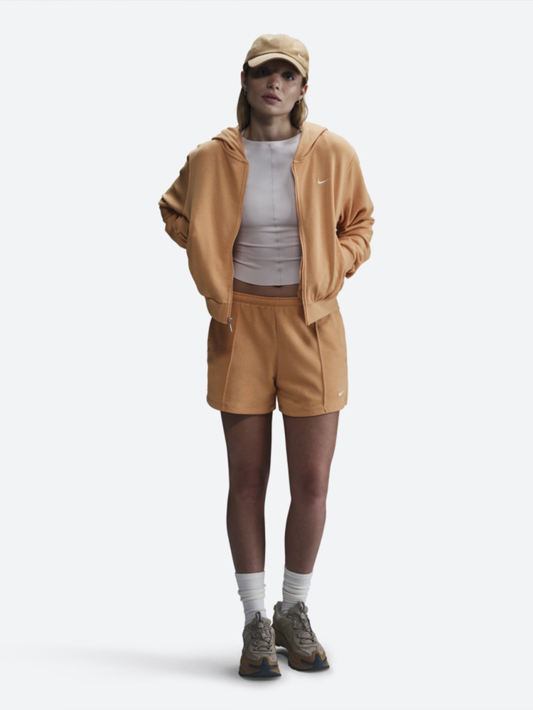 Шорты Nike W NSW NK CHLL FT MR 4IN SHORT #1