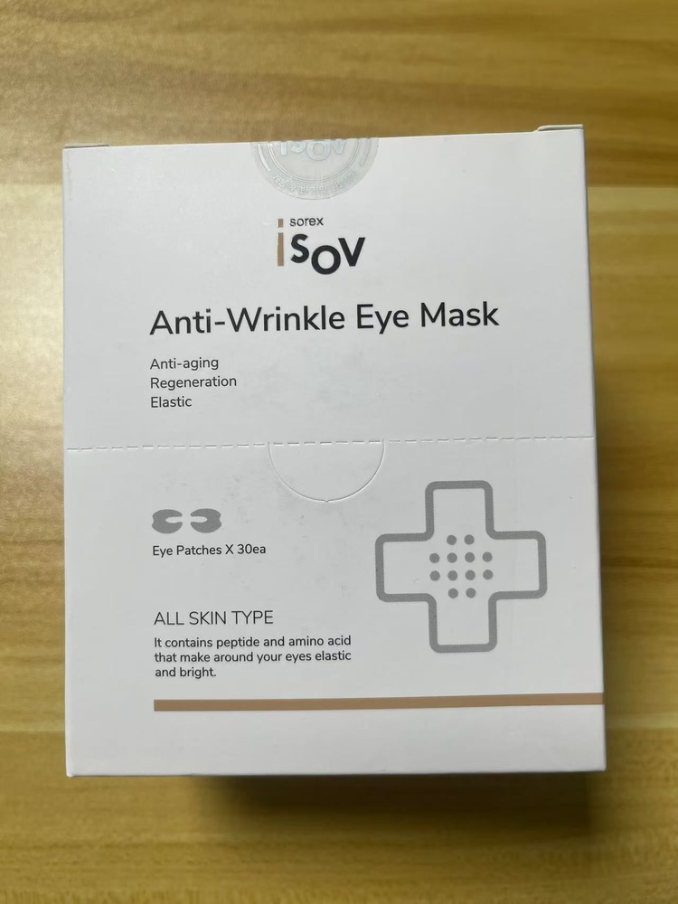 Лифтинг-патчи на верхнее и нижнее веко Isov Anti-Wrinkle Eye Mask 30пар ...