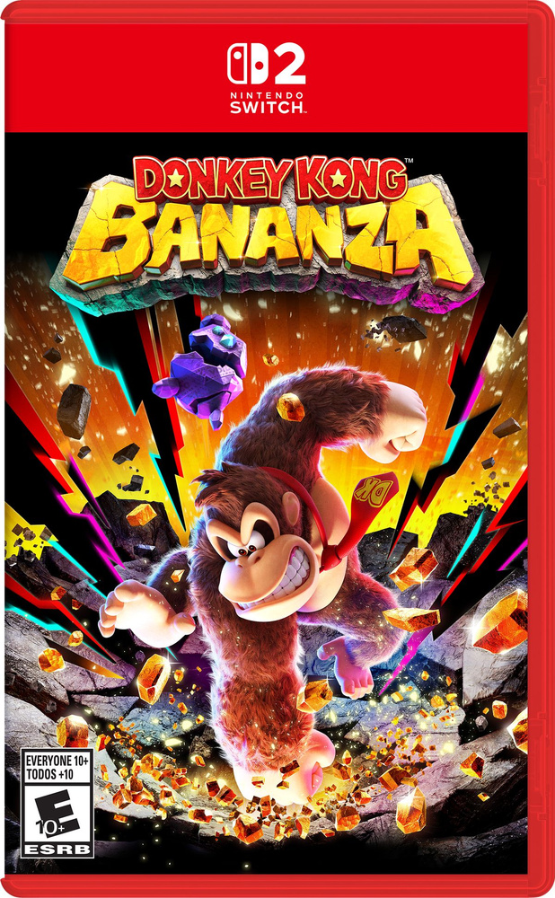 Игра Donkey Kong Bananza, Картридж для Nintendo Switch 2, Поддержка русского языка #1