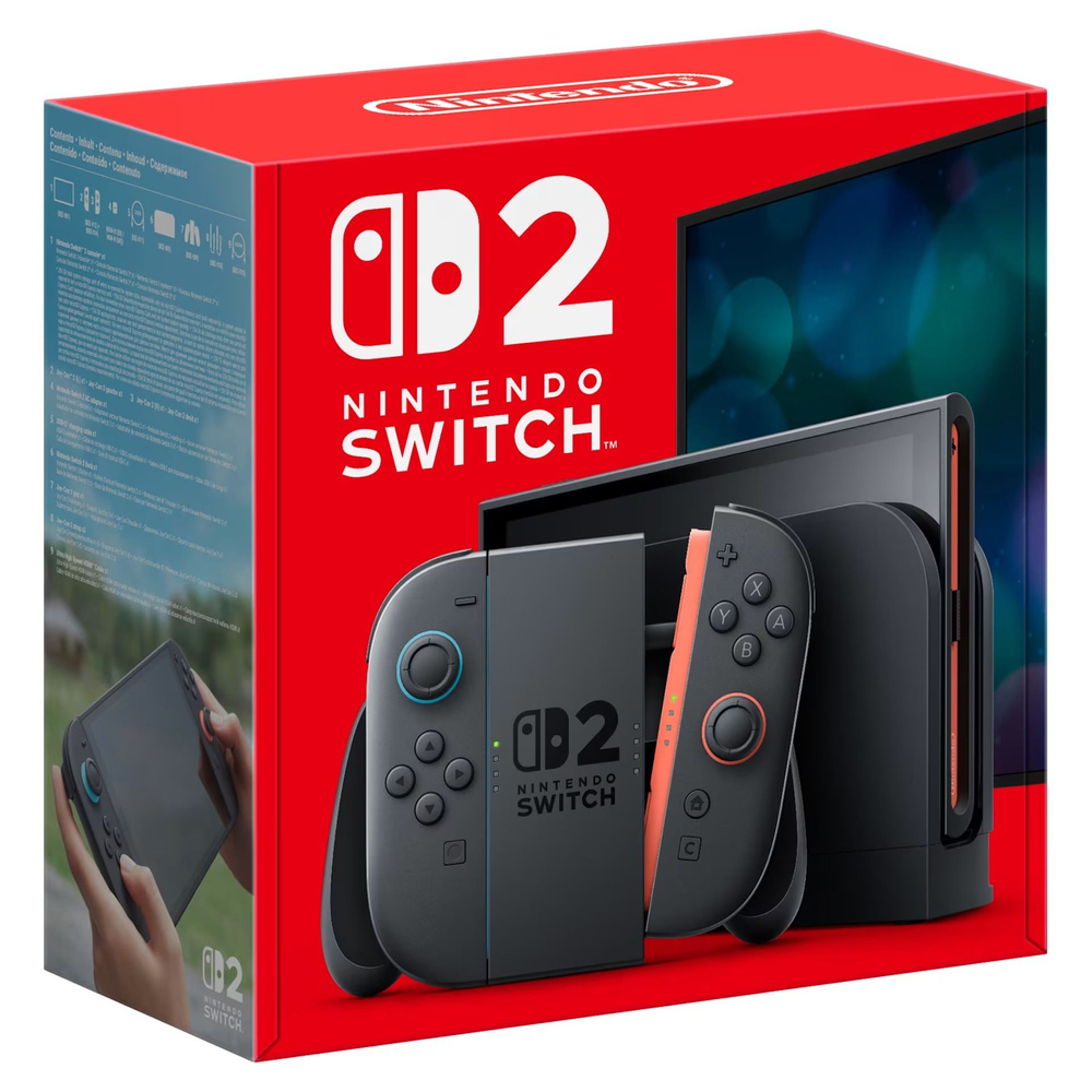 Игровая консоль Nintendo Switch 2 256 GB Black купить на OZON по
