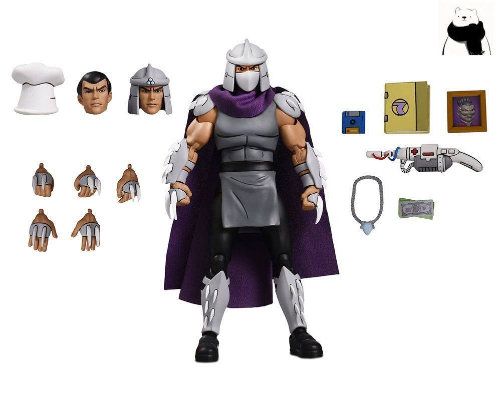 Коллекционная фигурка Шреддер TMNT черепашки ниндзя NECA 54496