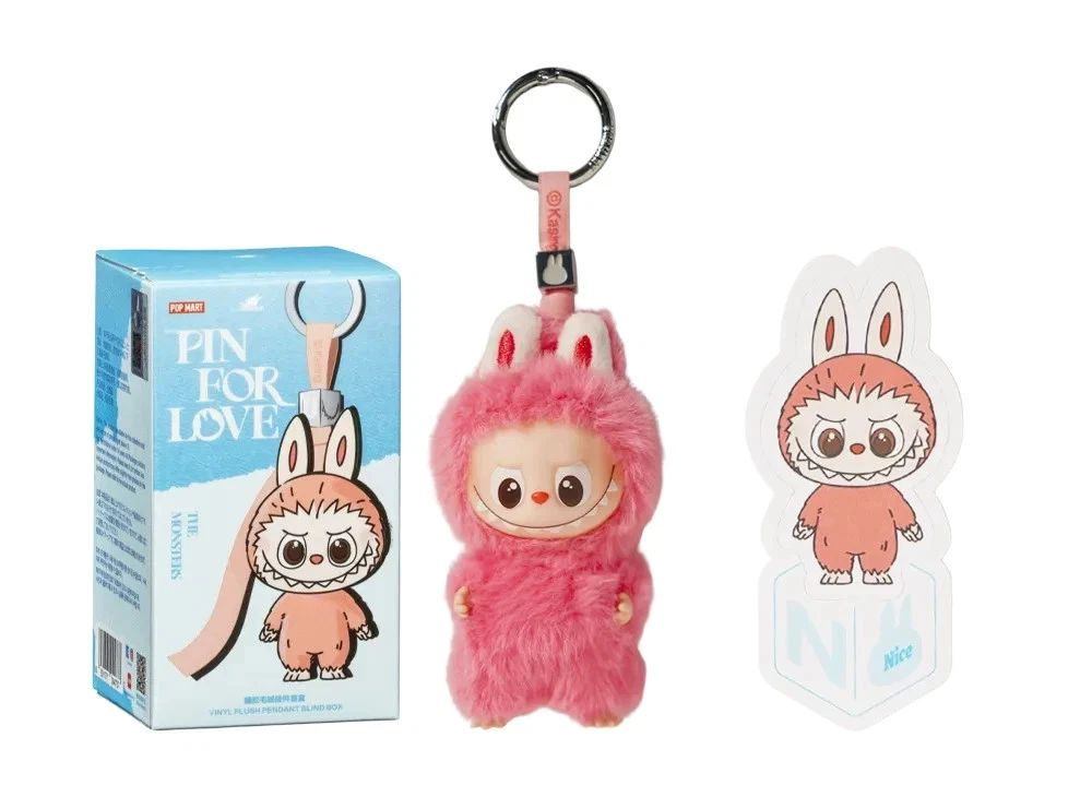 Labubu Pin For Love (N) Pop Mart Лабубу брелок-игрушка