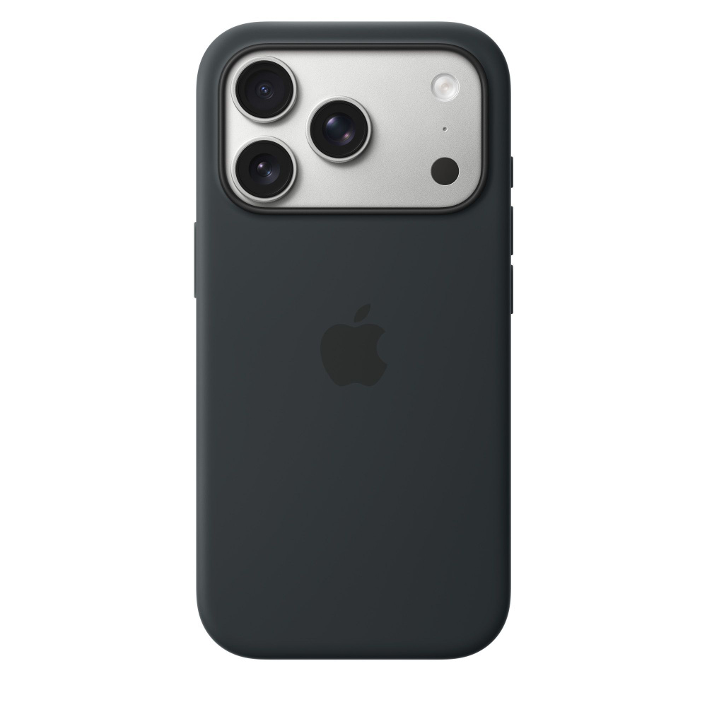 Чехол Apple для iPhone 17 Pro Silicone Case with MagSafe – Black (MGFK4) #1