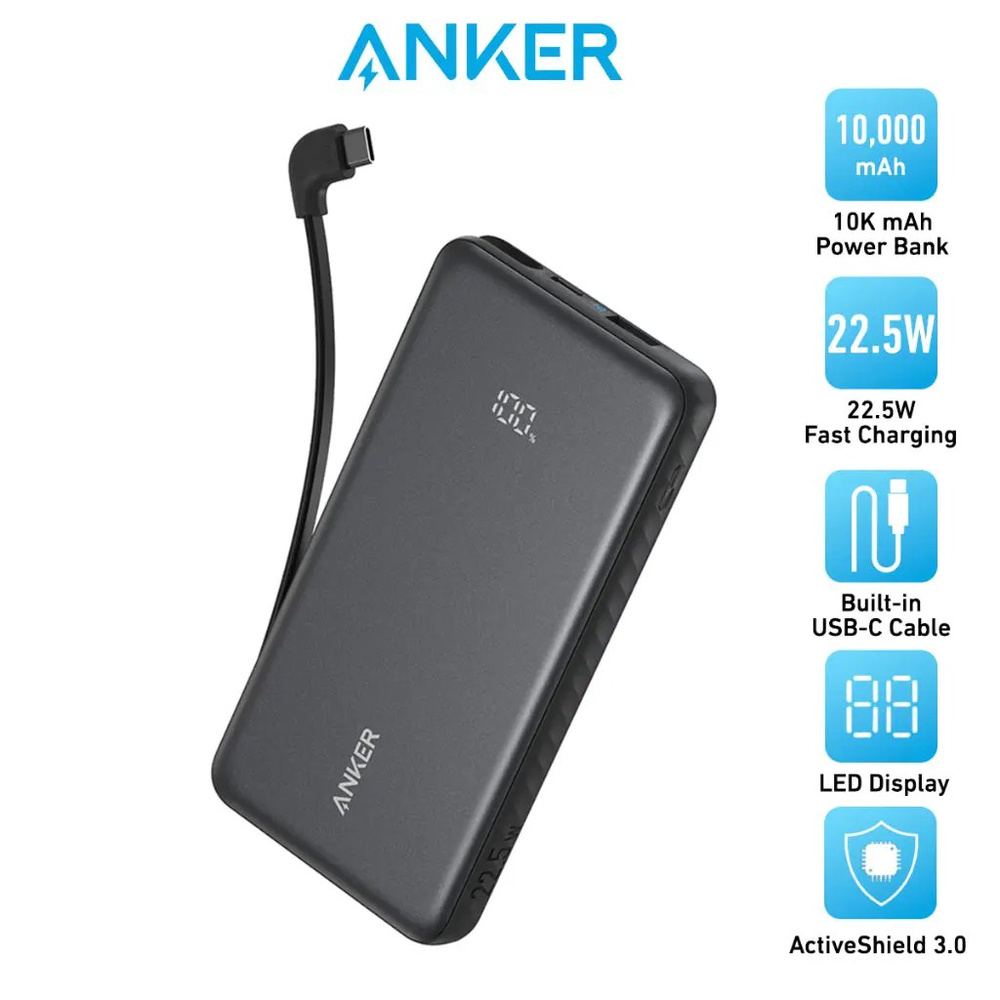 Внешний аккумулятор (Power Bank) Anker Zolo Powerbank 10000Mah