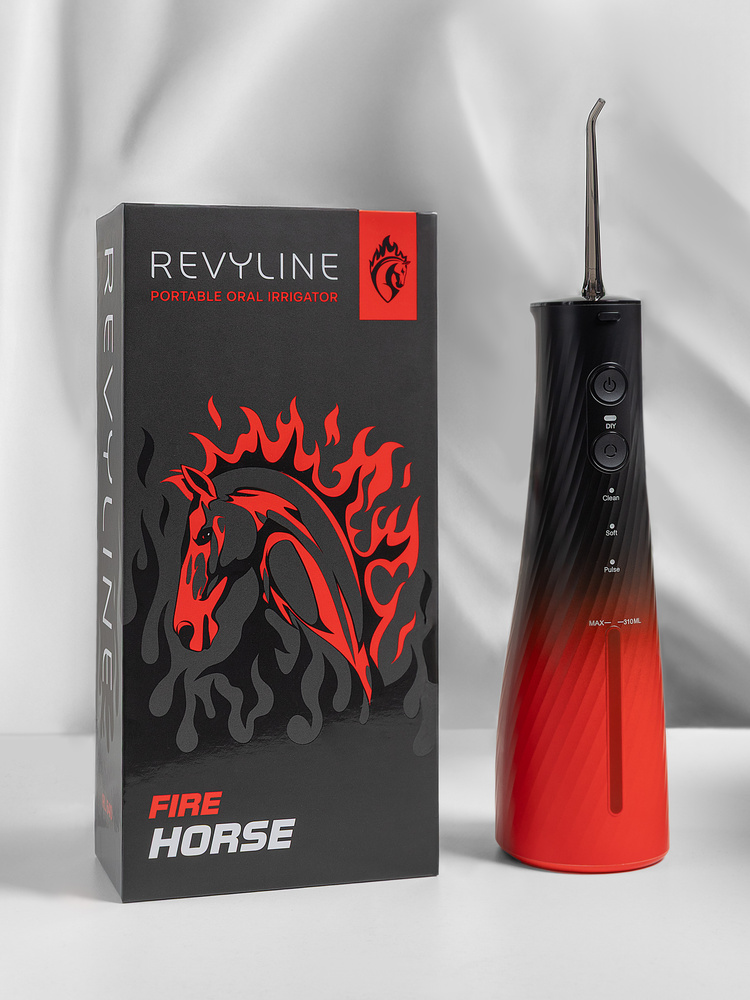 Портативный ирригатор Revyline RL 640 Special Color Edition Fire Horse #1