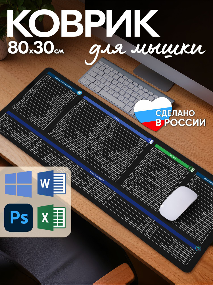 Коврик для мышки большой игровой 800*300*3мм #1