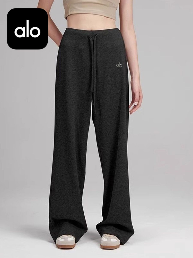 Брюки джоггеры Alo Yoga Knitted Wide Leg Pant #1