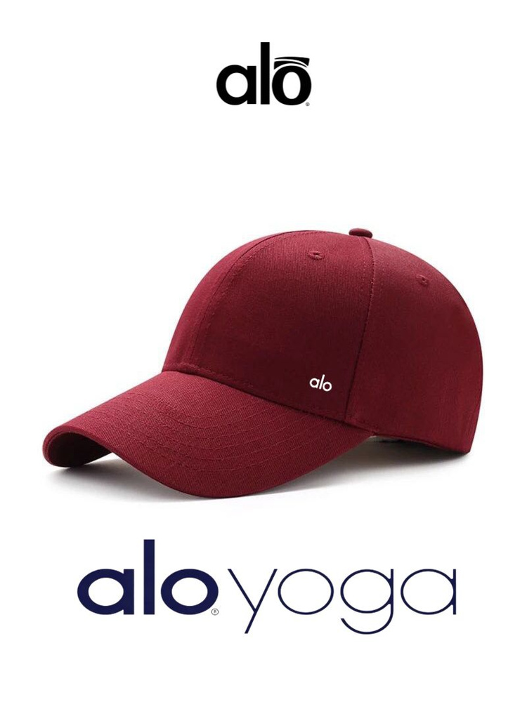 Шапка чепчик Alo Yoga Alo Yoga мужская бейсболка из хлопка, черная, для лета и весны, спортивная кепка, #1
