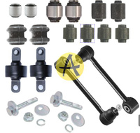 Комплект сайлентблоков задней подвески + болты развальные + втулки ...