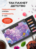 Набор духов женские и мужские пробники 10 ароматов «Так пахнет детство», Библиотека ароматов