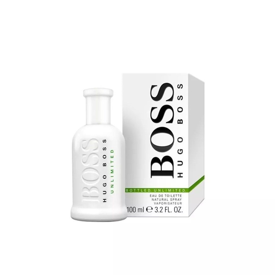 Boss Bottled Unlimited парфюм для мужчин принадлежит к семейству фужерных. Стойкий и шероховатый, этот аромат понравится стильным и уверенным в себе мужчинам, любящим путешествия и новые впечатления. Его обладатель – неординарная личность, предпочитающая окружать себя редкими вещами и интересными людьми, стремящаяся к самосовершенствованию и готовая рискнуть ради достижения своих целей. Белоснежный флакон украшен черными и зелеными надписями. Boss Bottled Unlimited – это композиция из нот мяты и лабданума в окружении оттенков благородных пород дерева.