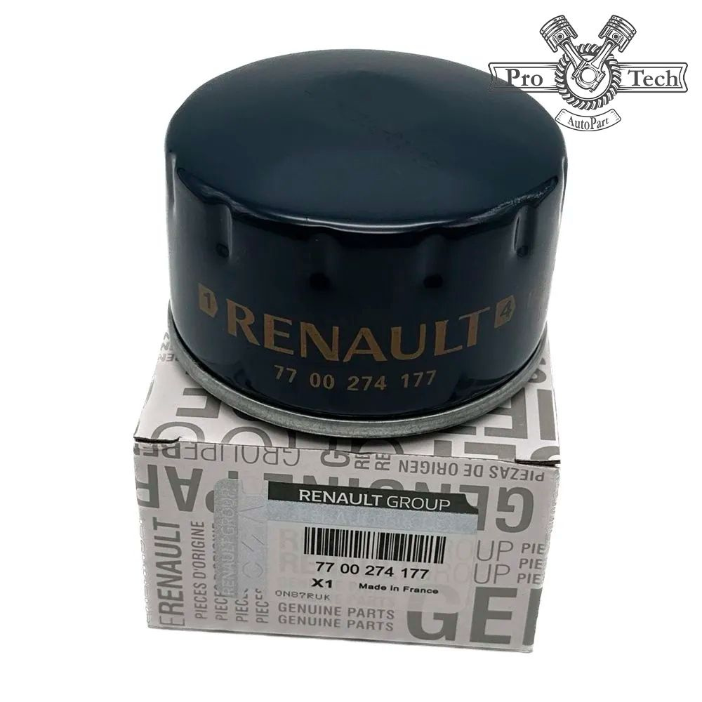 Фильтр масляный для Lada Largus, Renault Logan, Duster, Kaptur, Nissan ...