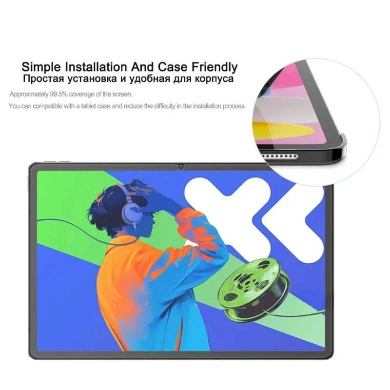2 части закаленного стекла пленки для Lenovo Xiaoxin Pad Pro 12.7 ...