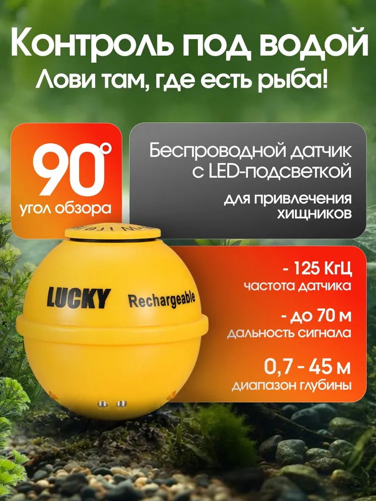 Эхолот для рыбалки с лодки. Эхолот беспроводной, вариант, фото 2
