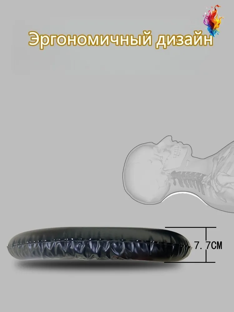 Ванна для мытья головы, надувная, белое, белый, фото 6
