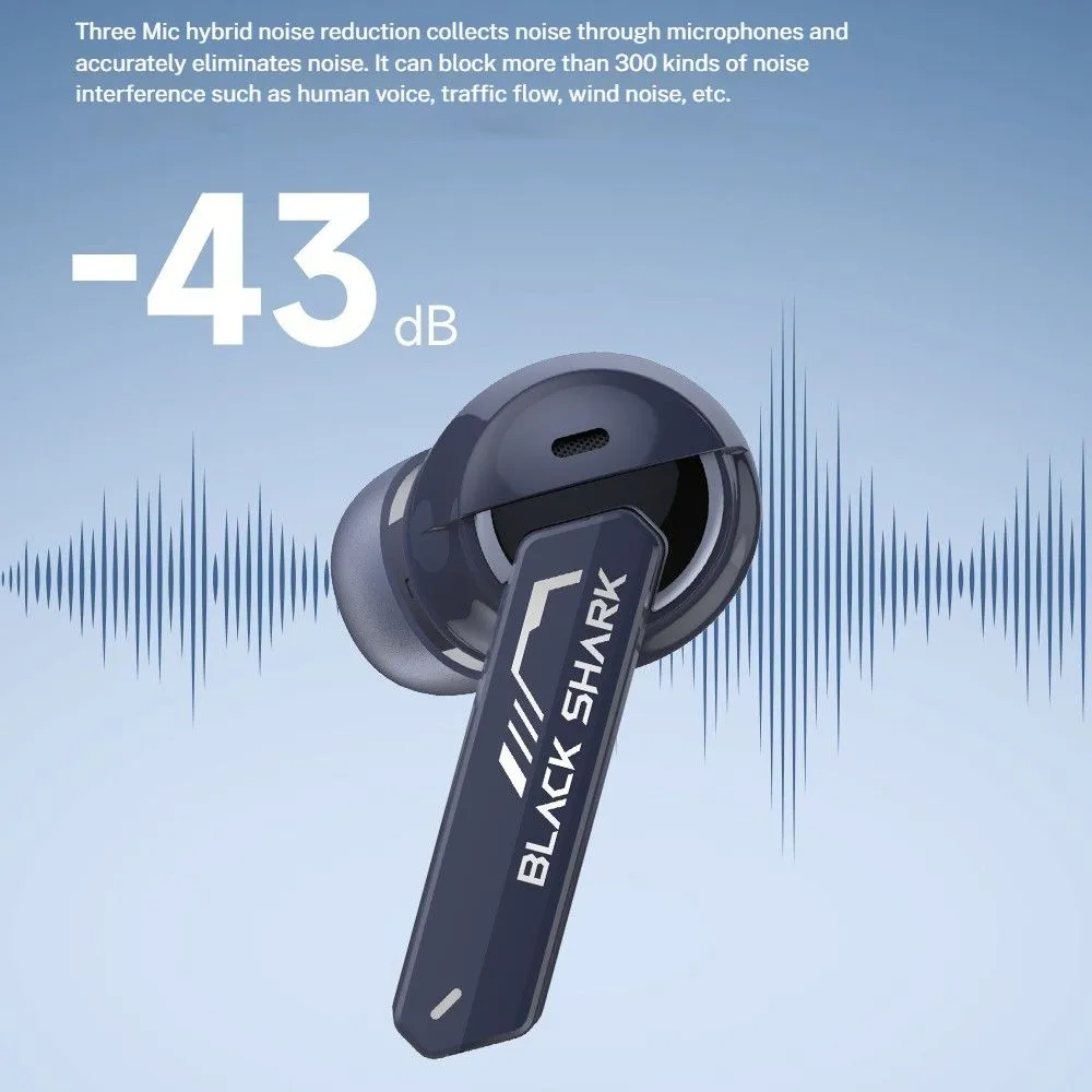 Black Shark JoyBuds Plus ENC Bluetooth 5.4 Беспроводные наушники Розовый #5