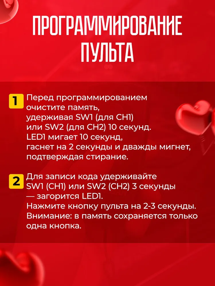 Пульт для ворот TRANSMITTER-2 Пульт для шлагбаума, вариант, фото 6