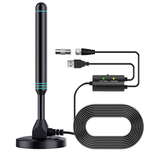 Колонная антенна для цифрового телевидения высокой четкости, для помещений и улицы, универсальный ус