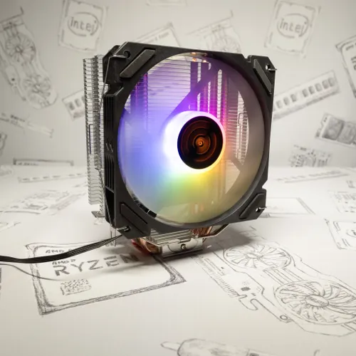 Кулер Tesla 1000RGB (TSL-1000-RGB) 150Вт