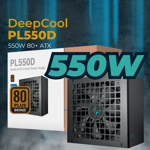 Блок питания для ПК Deepcool ATX 3.0 550W 80+ BRONZE, PL550D