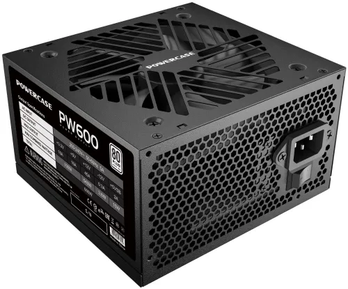Блок питания для пк Powercase 600Вт 45А ATX PS-600W-DC