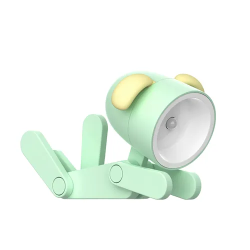 Ночник для детей, светильник настольный LED, милая собака, DIY, портативный, с держателем телефона,