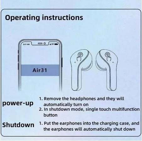 Наушники беспроводные, зеленый