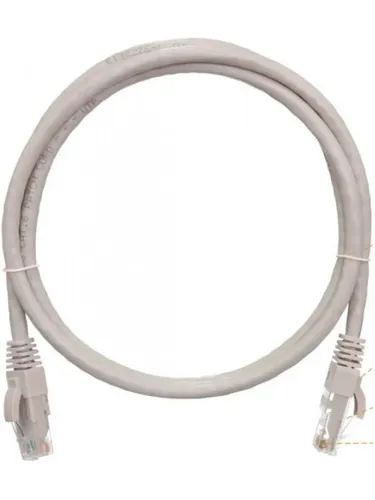 LANMASTER LAN-PC45/U6-2.0-GY Кабель Патч-корд вилка RJ-45-вилка RJ-45 кат.6 2м серый LSZH