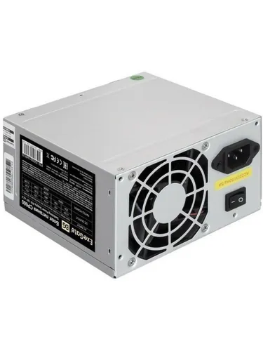 ExeGate EX292144RUS-S Блок питания 600W CP600 (ATX, SC, 8cm fan, 24pin, (4+4)pin, PCI-E, 3xSATA, 2xI