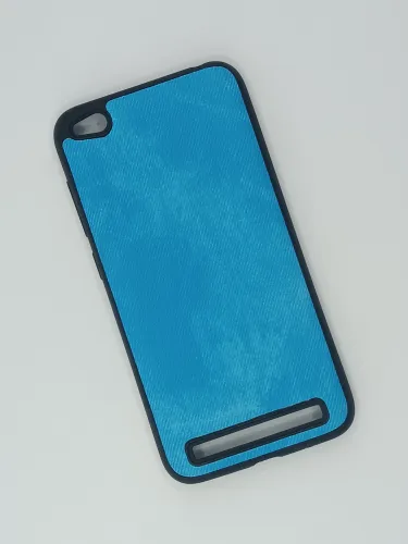 Чехол текстильный для Xiaomi Redmi 5A, Texture, Голубой