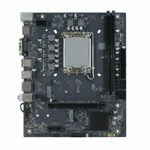 LGA1700 материнская плата BaseTech (H610M-VH) 2x DDR4-3200Мгц, mATX