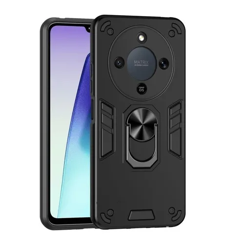 чехол для Honor X9d / Honor X70 (Хонор Х9d / Хонор икс70) с поворотным кольцом на 360 Двухслойный ус
