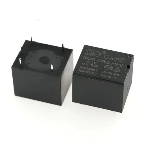 2pcs Реле GK3FF-24VDC-S-C 5-контактное (1НО/1НЗ) малогабаритное электромагнитное