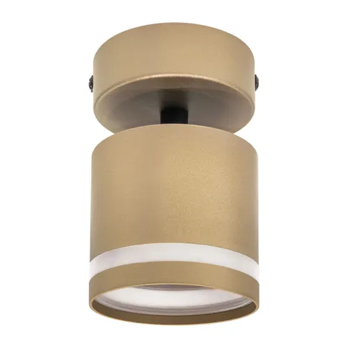 Светильник накладной поворотный со светящейся пластиковой вставкой под лампу 220В GX53 max 15Вт Acci