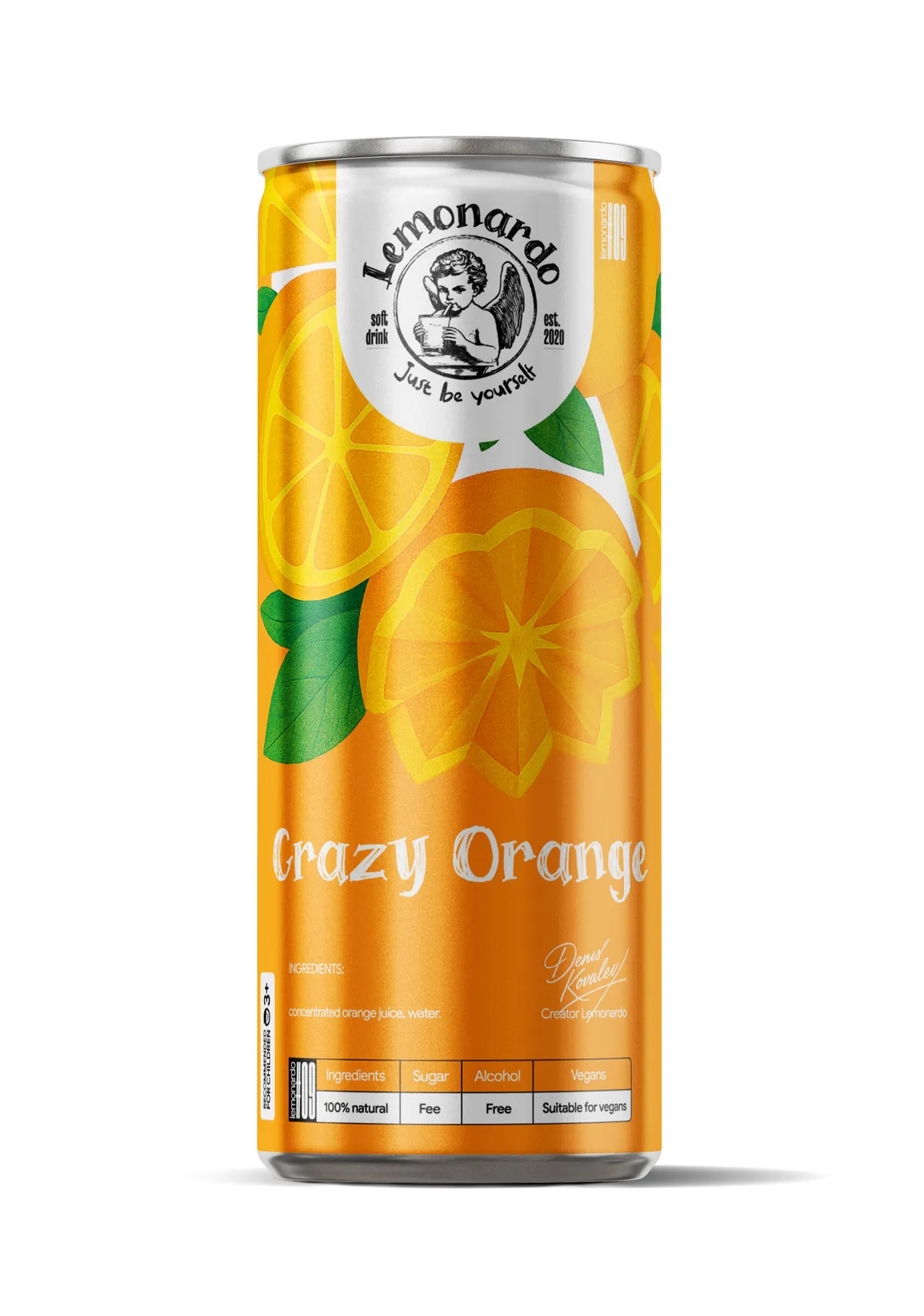 Lazy Orange / Апельсиновый лимонад, 330мл