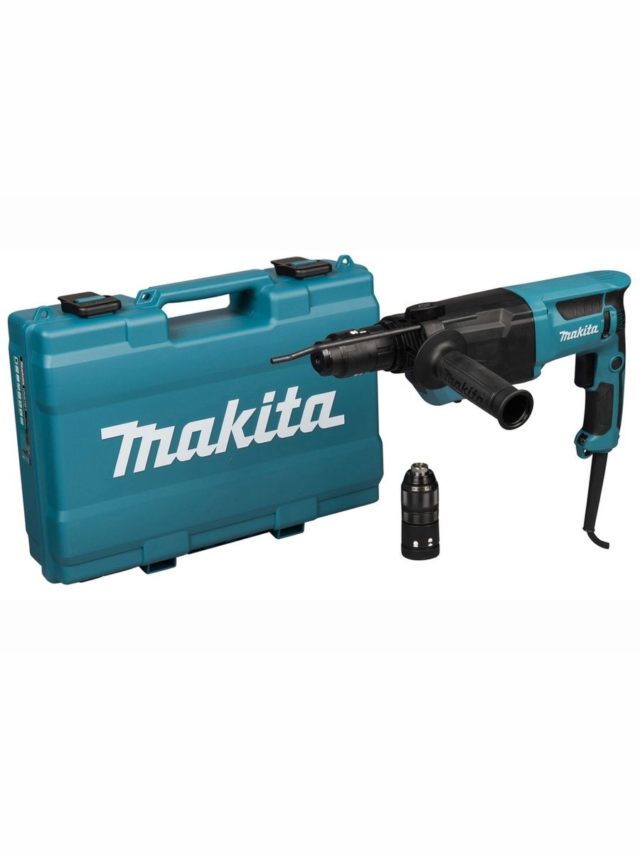 ПерфораторMakitaHR2670FTSDS-Plus800Вт.3Дж.4500уд/мин.подсветка