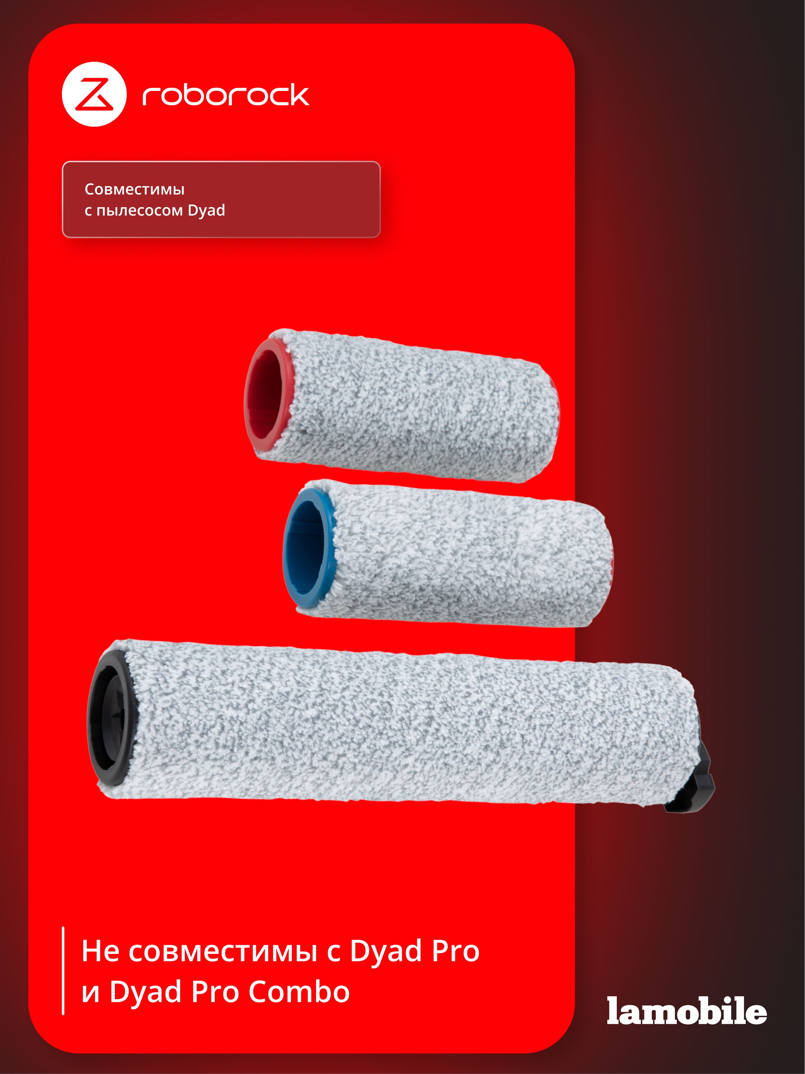 Набор роликов Rollers Package для Roborock Dyad (TDGS01RR)