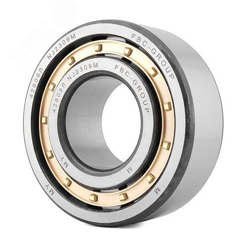 Подшипник роликовый цилиндрический FBC NJ2309 M, 45 100 36 мм Подшипник роликовый цилиндрический FBC NJ2309 M, 45 100 36 мм