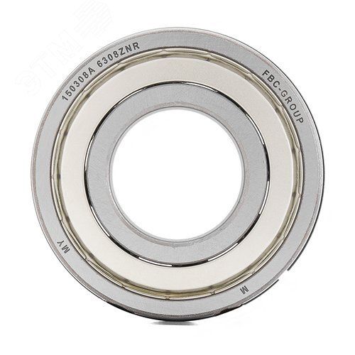 Подшипник шариковый радиальный FBC 6308 ZNR, 40 90 23 мм