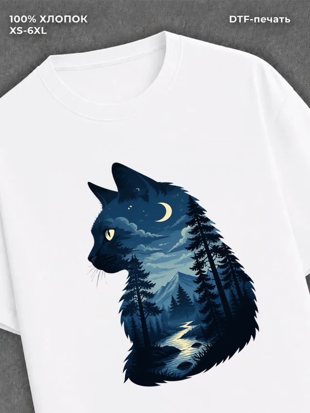 Футболка Кот