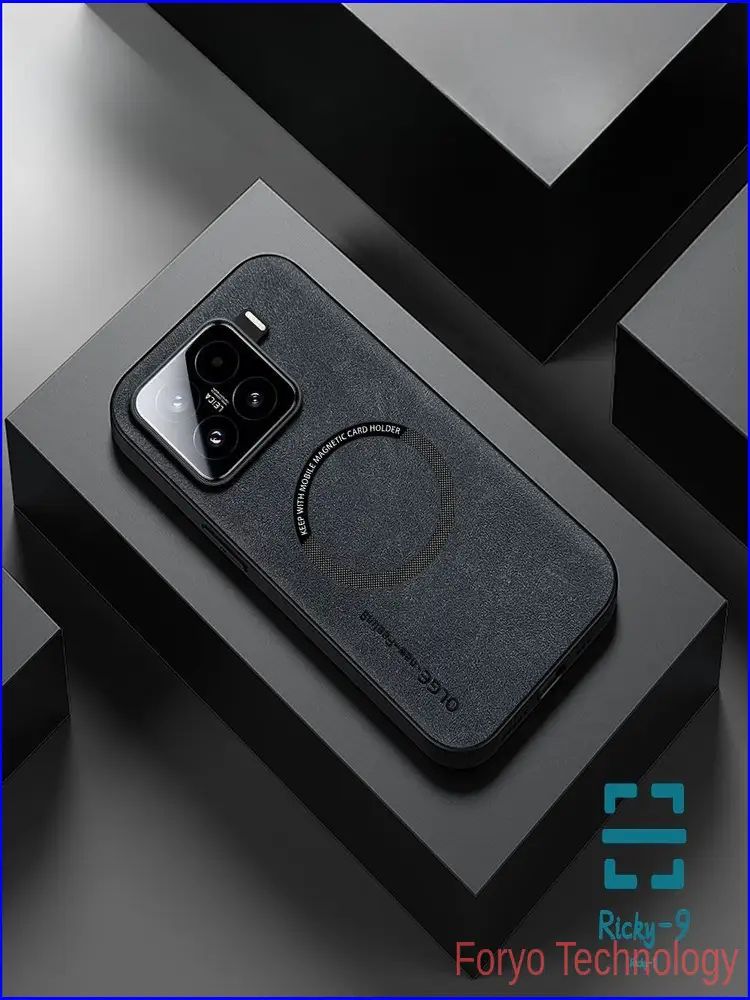 智能手机壳 用于 Xiaomi 15, 塑料 , 黑色