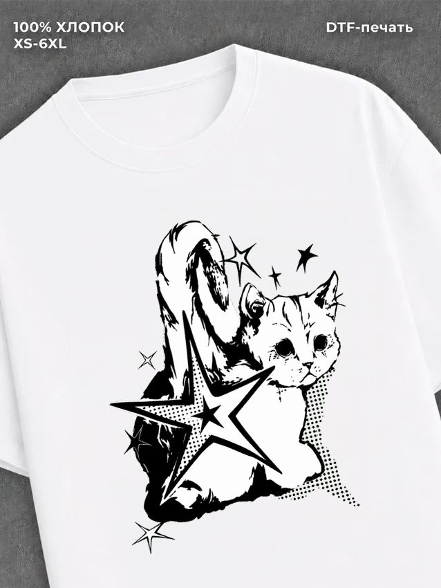 Футболка Котик