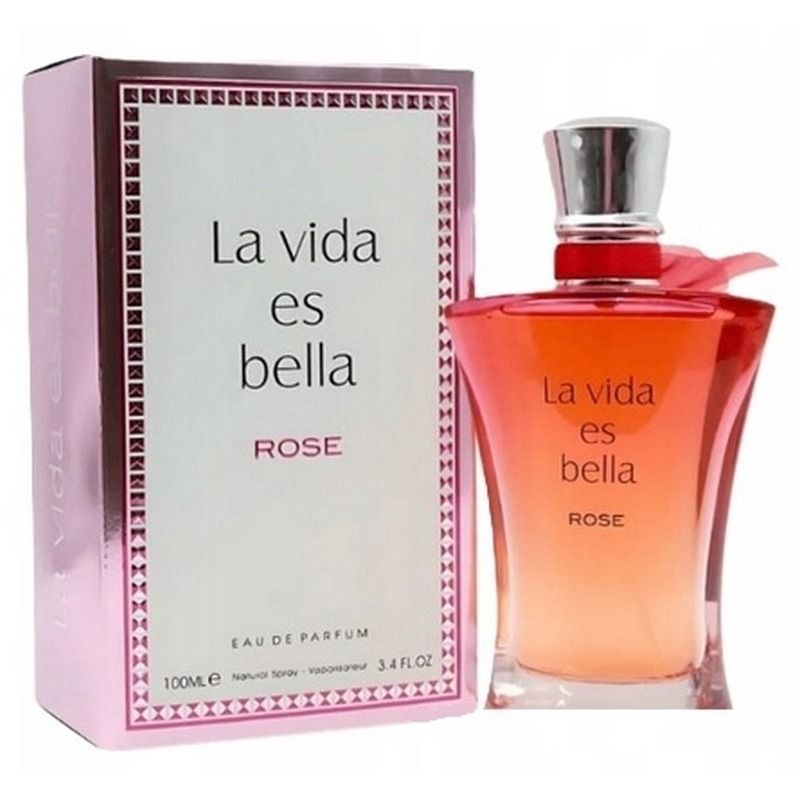 Fragrance World La Vida Es Bella Rose Парфюмерная вода для женщин 100 мл купить