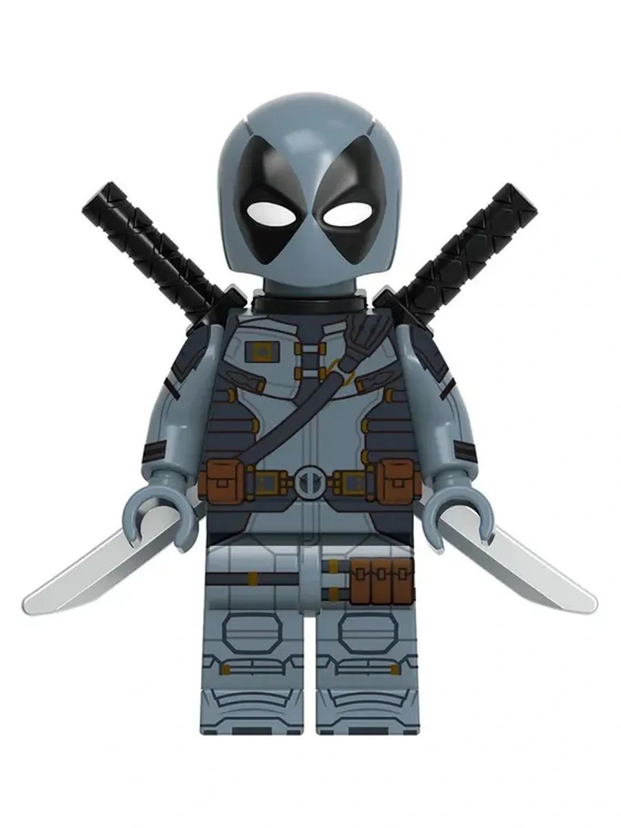 Фигурка Дэдпул в серой форме X-Force, Marvel Марвел