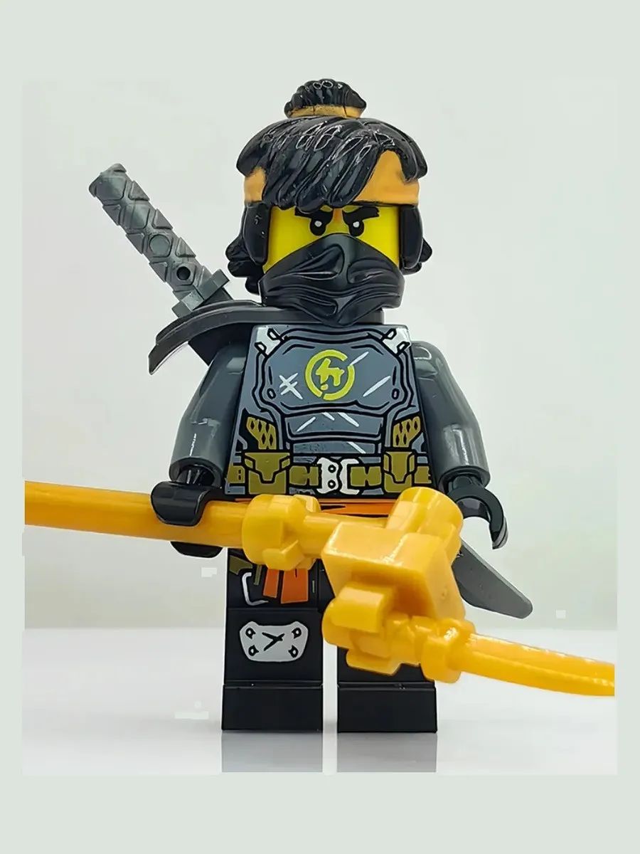 Фигурка Коул с молотом и мечом / Ниндзяго / Минифигурка Ninjago