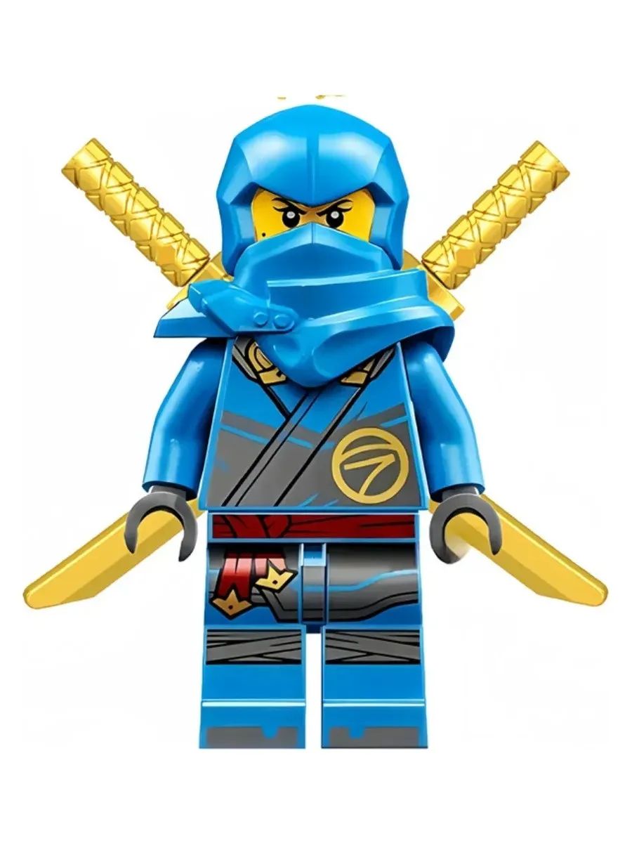 Фигурка Ния с двумя мечами / Ниндзяго / Минифигурка Ninjago