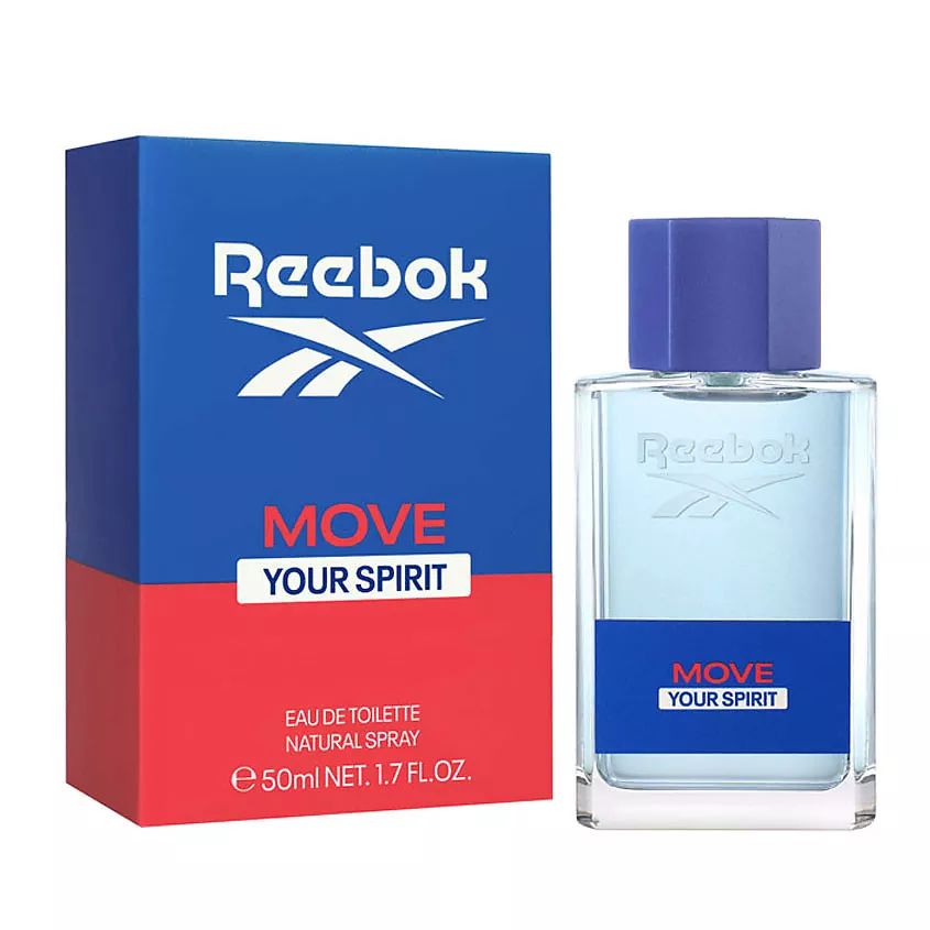 REEBOK Move Your Spirit For Men Туалетная вода 50 мл купить