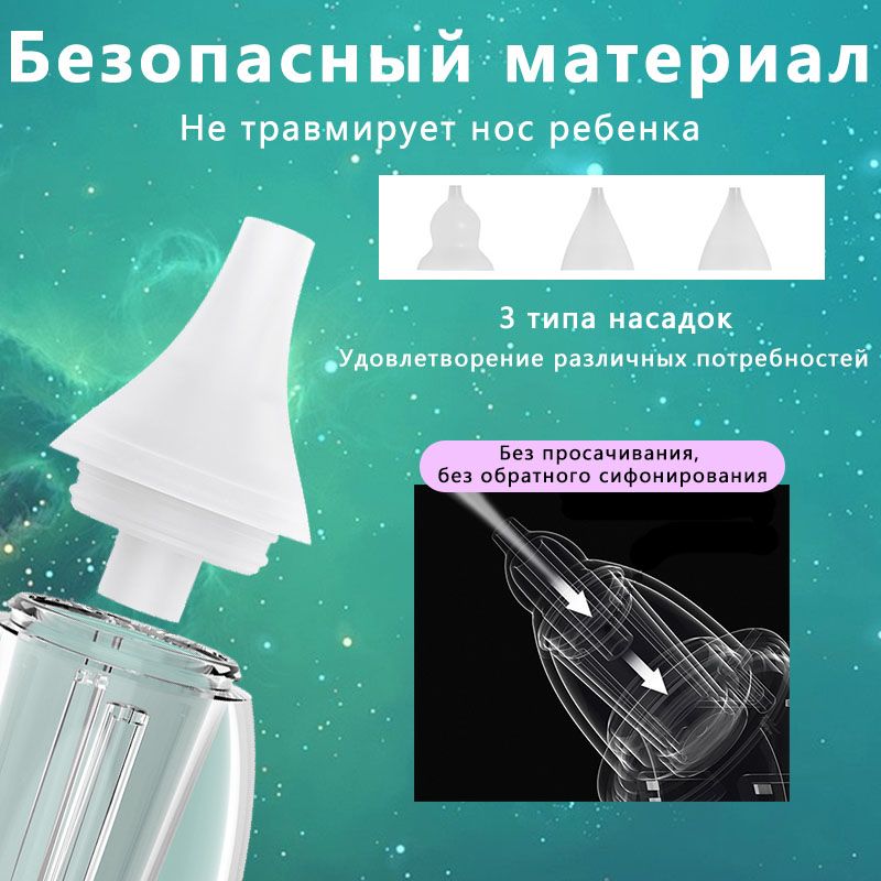 Аспиратор назальный детский, соплеотсос для детей, для новорожденных ...
